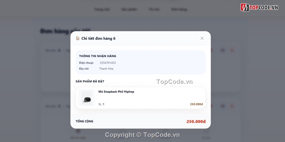 bán mũ,cửa hàng bán mũ,code bán mũ
